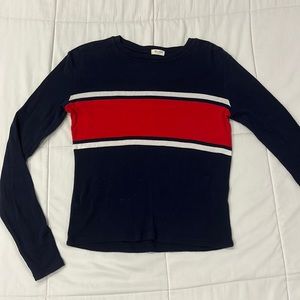 John Galt (Brandy Melville) Striped Long Sleeve Tee